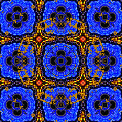 Geometric and abstract background texture design, futuristic background pattern, colorful kaleidoscope background and islamic ottoman art