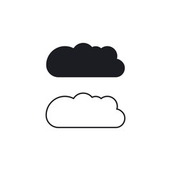 cloud technology logo vector