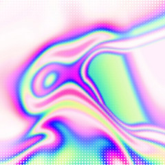 Abstract holographic iridescent composition. Background for banner, headline, presentation, corporate identity, flyer, poster, cover backdrop, wallpaper. Vector EPS10 not trace, include mesh gradient