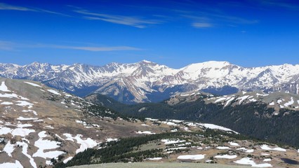 Rocky Mountains, Colorado. American landscape. Beautiful landscapes.