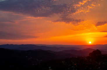 Tibidabo's Sunset