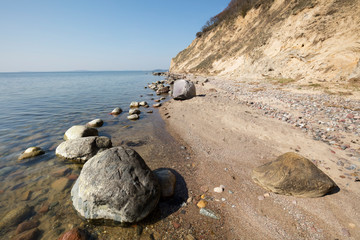 Europa, Deutschland, Mecklenburg-Vorpommern, Insel Rügen, Mönchgut,  Biosphärenreservat Südost-Rügen, Groß Zicker, Steilküste