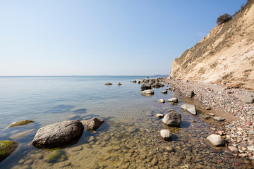 Europa, Deutschland, Mecklenburg-Vorpommern, Insel Rügen, Mönchgut,  Biosphärenreservat Südost-Rügen, Groß Zicker, Steilküste