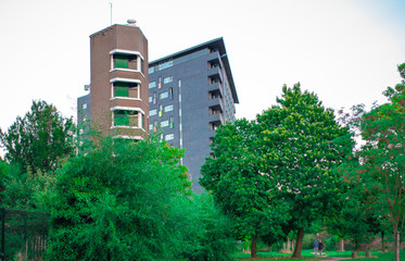 Park in front of Nijmegen University