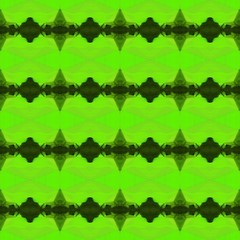 Obraz premium seamless vintage pattern with lawn green, very dark green and dark green colors. repeating background illustration can be used for fashion textile design, web page background or surface textures