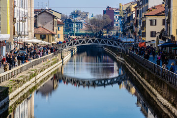 Obraz premium Milano Navigli 