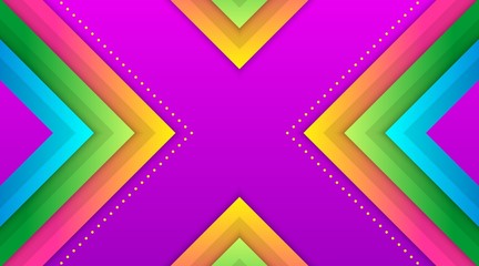 Geometric Colorful Gradient Background Template