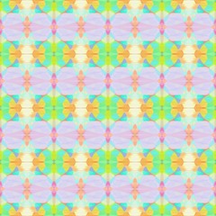 colorful seamless pattern with light gray, pastel orange and aqua marine colors. repeating background illustration can be used for wallpaper, creative backgrounds or textile fashion design