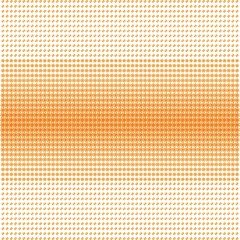 Floristic orange pattern on white background