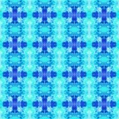 colorful seamless pattern with medium turquoise and strong blue colors. repeating background illustration can be used for wallpaper, creative or textile fashion design