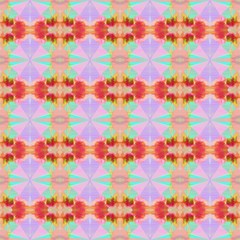 Fototapeta na wymiar bright seamless pattern with pastel gray, thistle and moderate red colors. repeating background illustration can be used for wallpaper, creative backgrounds or textile fashion design