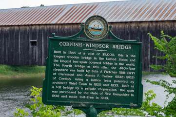Cornish Windsor Bridge Sign