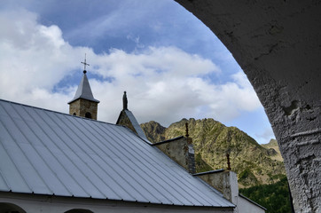 Sant'Anna di Vinadio, Piedmont, Italy.