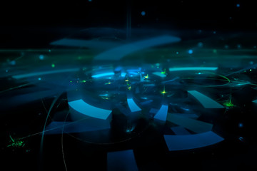Obraz premium abstract fractal fantasy design background