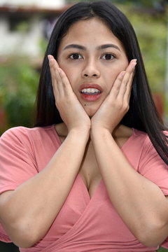 A Startled Minority Person
