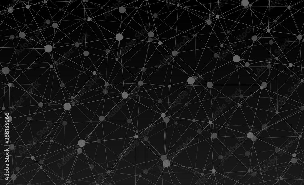 Poster abstract internet connection and technology graphic web design wallpaper. geometric digital polygona