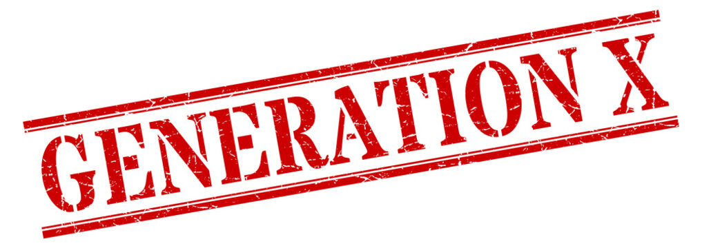 generation x stamp. generation x square grunge sign. generation x