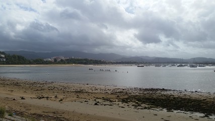 Hendaye sous la grisaille 