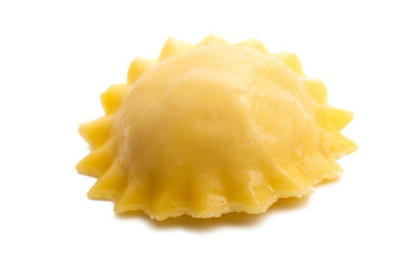 italian ravioli isolated