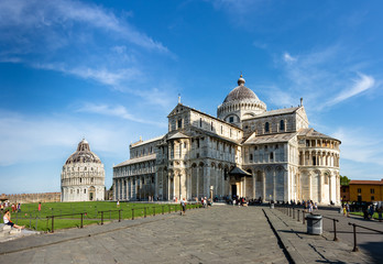 Obraz premium Pisa cattedrale e battistero