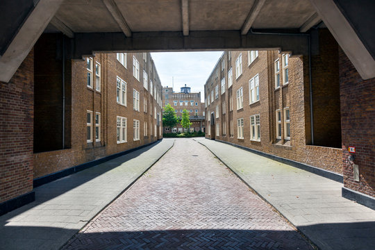 Entrance to the Justus van Effencomplex in Rotterdam
