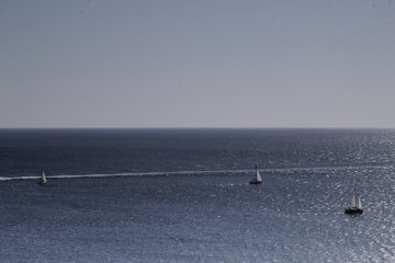 boat on sea