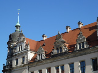 Fototapeta premium Residenzschloss w Dreźnie