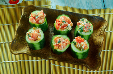 Greek Cucumber Cups