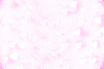 イルミネーション　ハート形