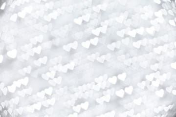 イルミネーション　ハート形