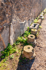 Fototapeta premium Pompeii, the best preserved archaeological site in the world, Italy
