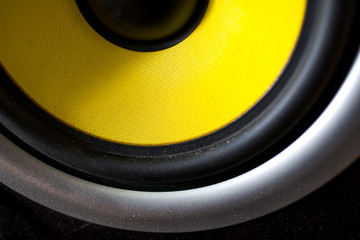 speaker isolated on white background