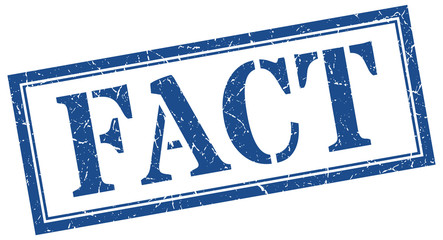 fact stamp. fact square grunge sign. fact