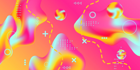 Summer sound poster.