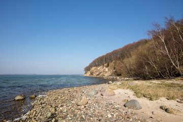 Steilküste, Groß Zicker, Mönchgut, Insel Rügen, Mecklenburg-Vorpommern, Deutschland, Europa