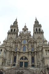 Fototapeta na wymiar cathedral of santiago spain