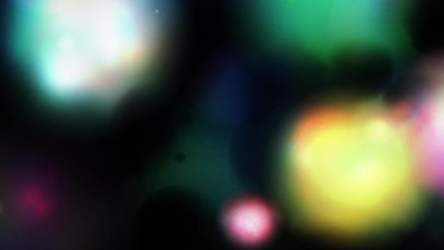 アブストラクトでノスタルジックなカラフルな光　ループ