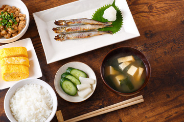 和食イメージ、テーブル