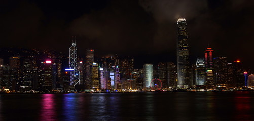 Fototapeta na wymiar 香港　夜景