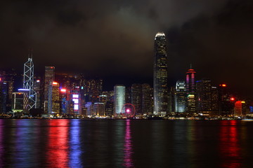 Obraz premium 香港 夜景