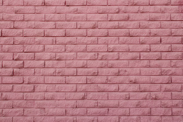 Obraz premium Light urban pink brick wall textured background