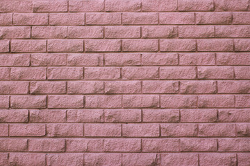 Urban old pink and gray exterior brick wall textured pattern background