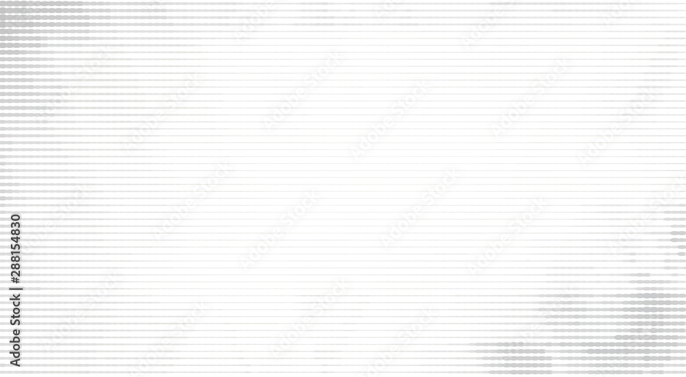 Poster white background with grey halftone effect