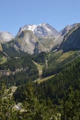 Fototapeta na wymiar Paysage de montagne, La Grande Casse