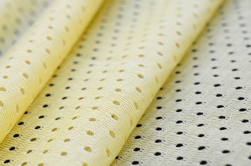 Polyester nylon fabric close up