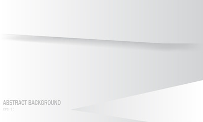 Abstract white and gray gradient background.geometric modern design