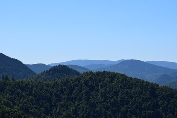 view of mountains