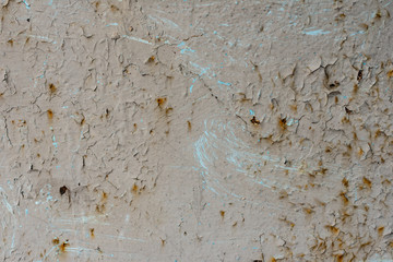 Metal texture with scratches and cracks which can be used as a background