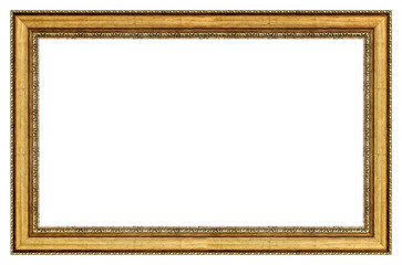 Vintage golden frame