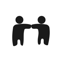 people Commitment Teamwork Together Black Logo